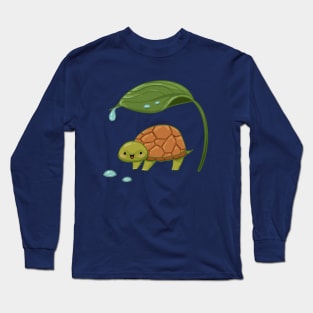 Little Leaf Turtle Long Sleeve T-Shirt